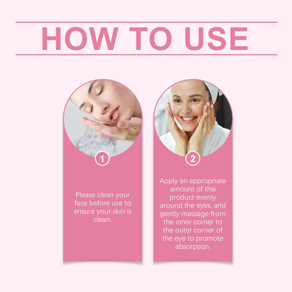 JAYSUING Sakura Eye Serum – Dark Circles & Wrinkle Cream Eye Serum Cream Zpaxo