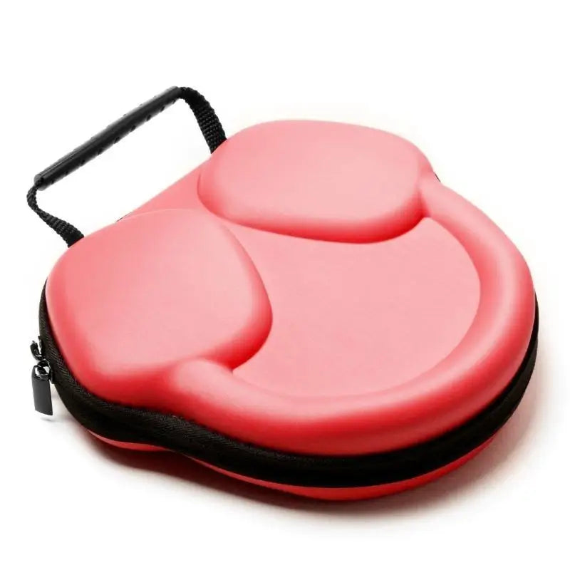 652F Earphones Protections Case Over Ear Headphones Carrying Storage Zpaxo Red CN