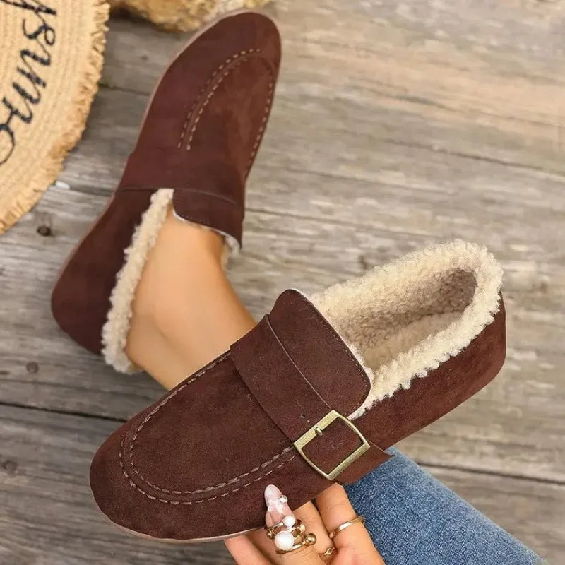 2025 Women Cotton Shoes Comfortable Outdoor Women Ankle Boots Casual Anti-Slip Durable Sole Snow Boots Women Zapatos De Mujer Zpaxo