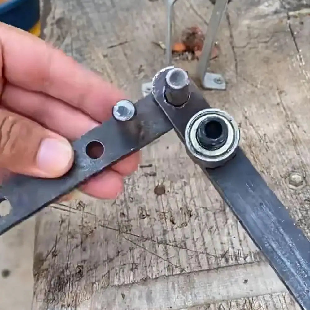 Manual Steel Wire & Pipe Bender Tool – Bearing Design for DIY Manual Bending Tool Zpaxo
