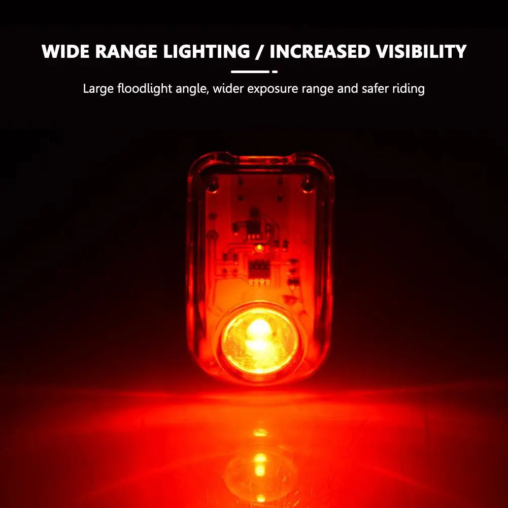 Bicycle Light Rechargeable USB LED Bike Tail Waterproof Taillight MTB Zpaxo