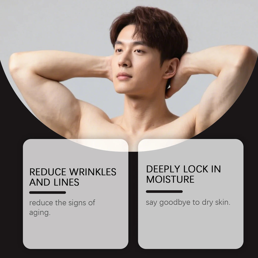 East Moon Men's Moisturizing Cream Moisturizing and Energizing Facial Skin Hydration and Nourishing Reduces wrinkle Facial Cream Zpaxo