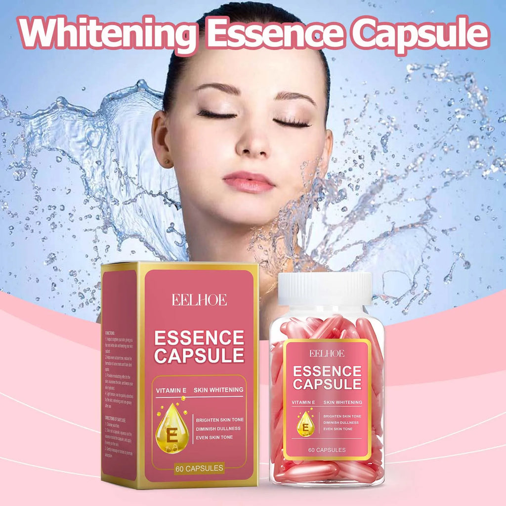 60-Pc Hyaluronic Acid & Niacinamide Brightening Serum Capsules Face Serum Capsules Zpaxo