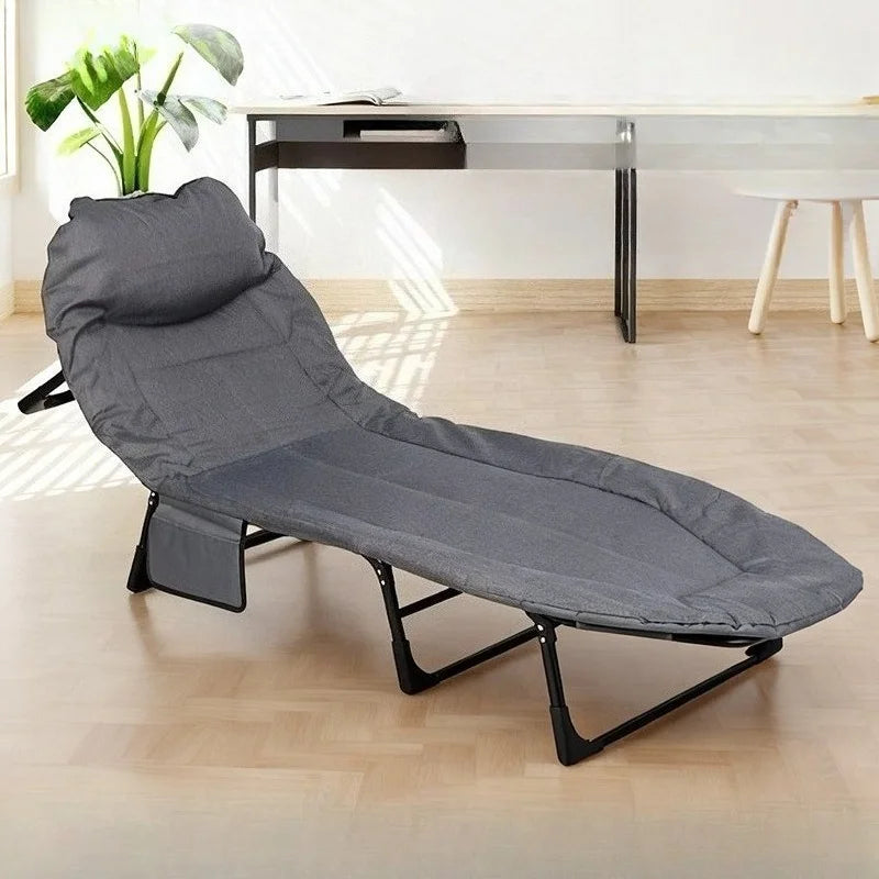 Portable Folding Bed Aluminum Frame Outdoor Leisure Camping Hiking