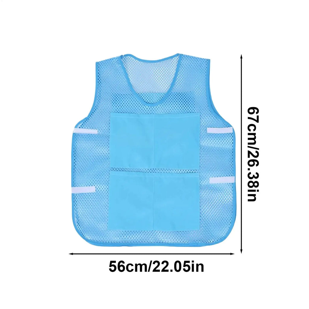 Cooling Vest 8 Reusable Ice Packs Wearable Cold Wrap Gadgets Outdoor