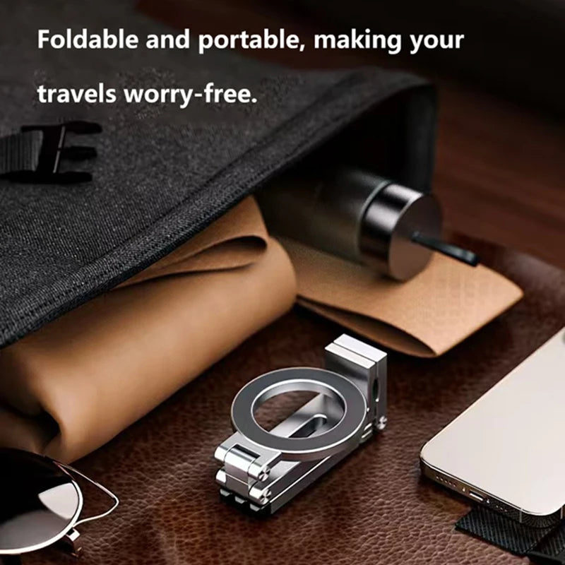 Mobile Phone Magnetic Mounting Holder Travel Portable Handheld Clip