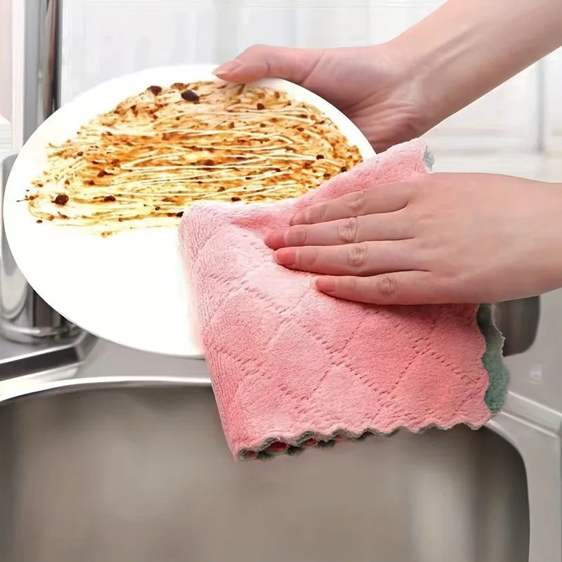 Kitchen Towels Dishcloths Everyday Washing Dishes Cleaning Rags