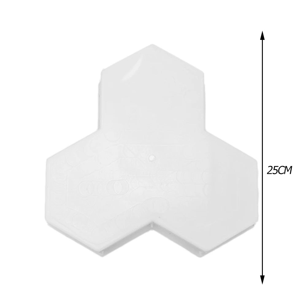 DIY Plastic Garden Yard Paving Manually Maple Leaf Pathway Pavement