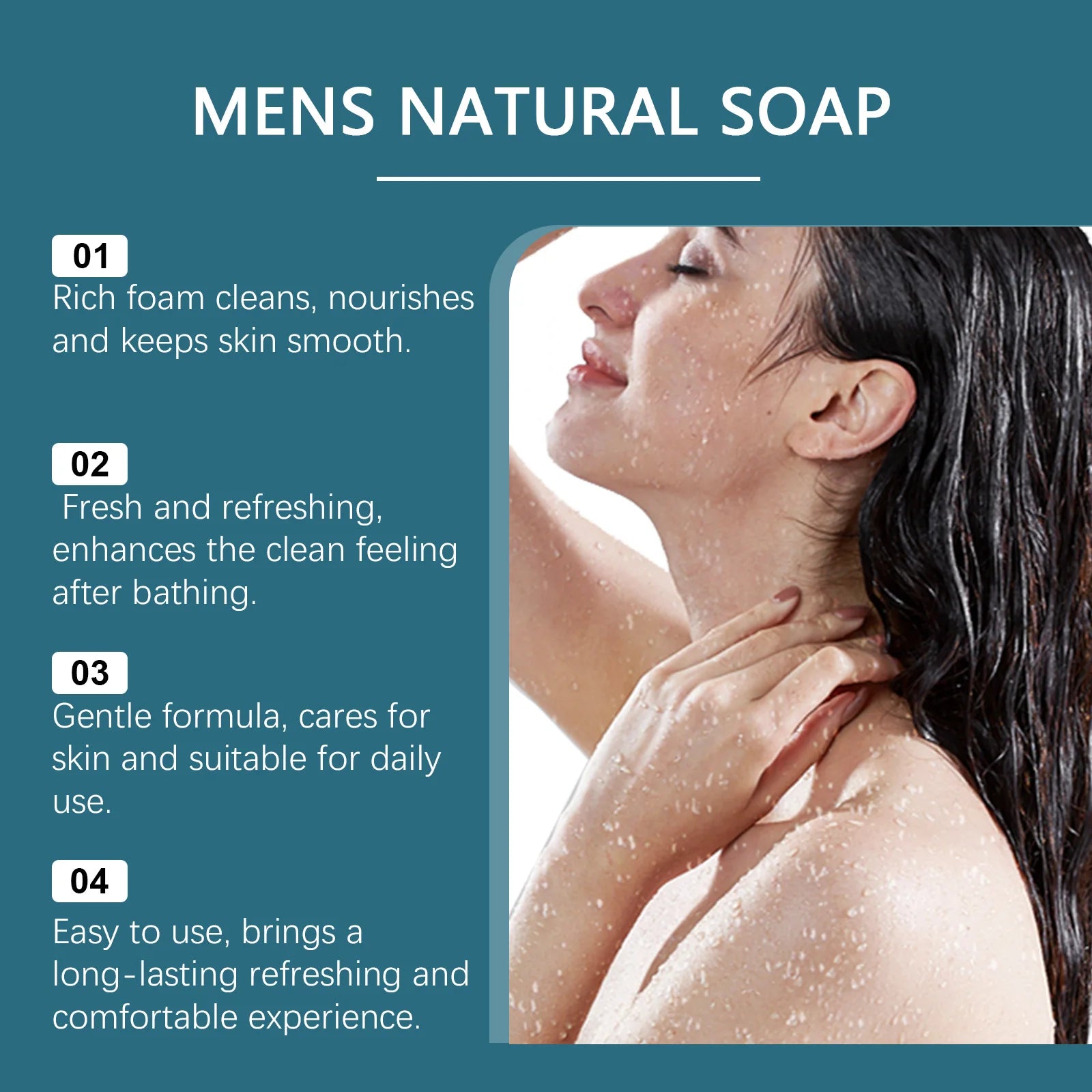 Deep Cleansing Body Soap – Moisturizing, Oil Control & Odor Fresh Body Bar Soap Zpaxo