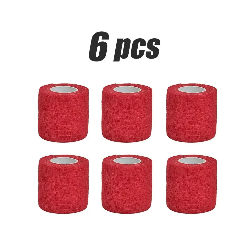 6-Pack Self-Adhesive Elastic Bandage Wrap – Sport Cohesive Tape