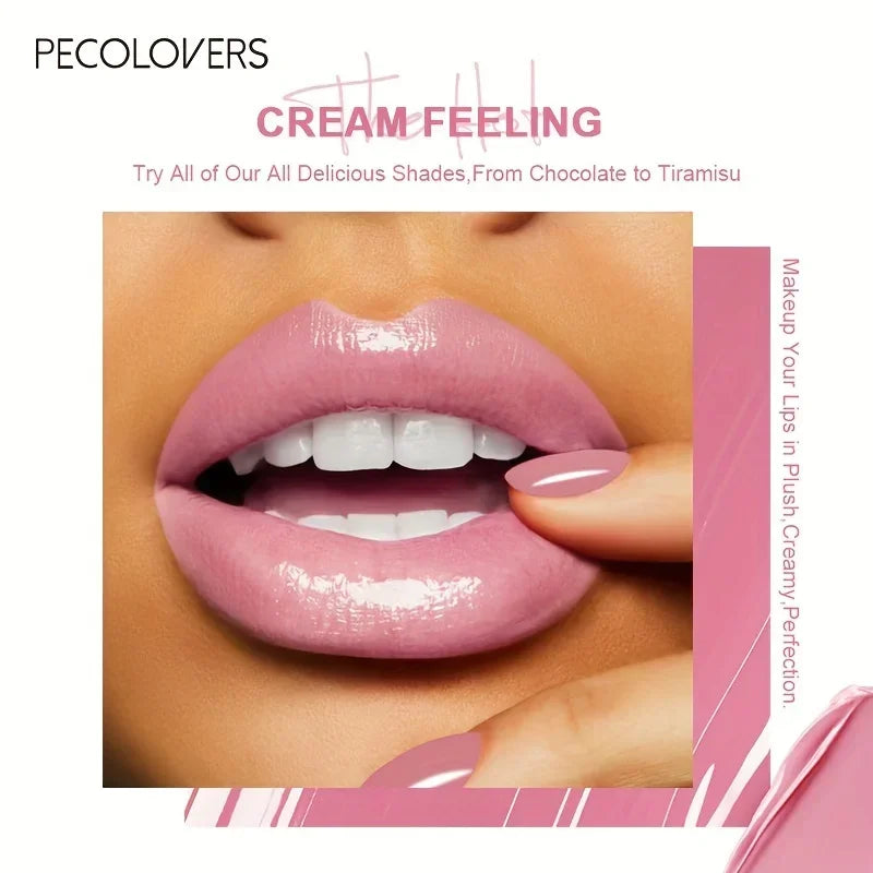 1PC Waterproof Liquid Lipstick 21 Color Vitamin E Makeup Sets Lip Glosses Lip Plumpers Zpaxo