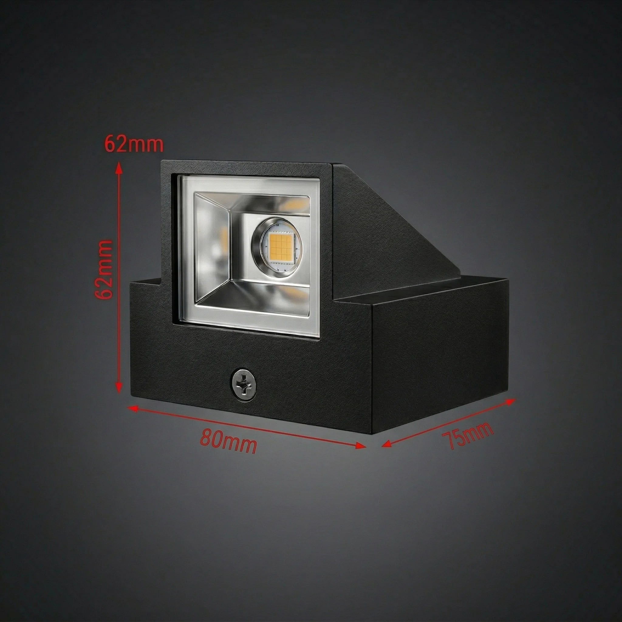 Outdoor LED Wall Light Waterproof IP65 Plastic Wall Sconce AC110V 220V Balcony Garden Porch Decorative Lighting Fixture for Home Zpaxo