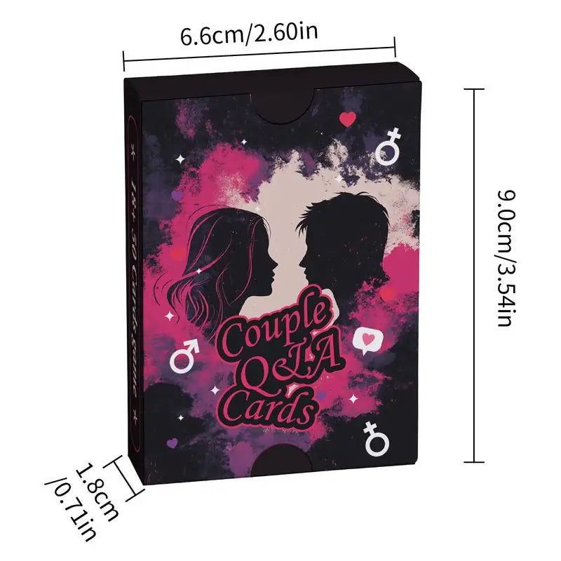 Relationship Card Game Couples Cards Deep Conversation 50 English Zpaxo