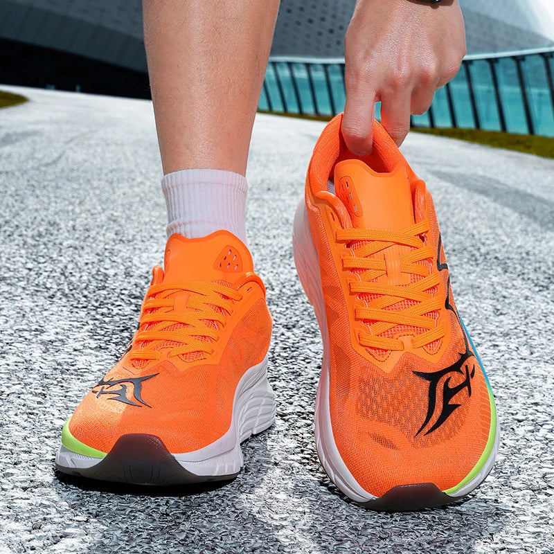 Men's Casual Sneakers Luxury Trainer Shoes Breathable Race Running