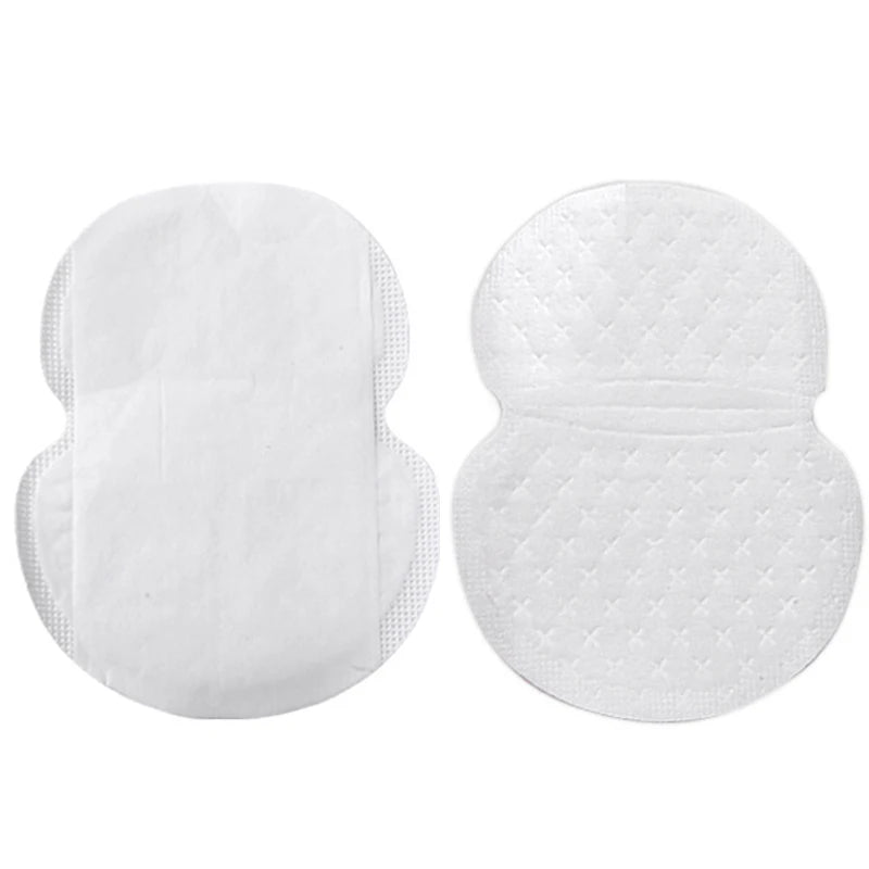 50Pcs Armpit Sweat Pads Underarm Ultra-thin Breathable Disposable Pad Summer Armpit Care Absorbing Deodorant Pads for Women Men Zpaxo 50pcs