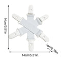 Anti Twist Bed Sheet Clips Dryer Tangling Laundry Prevent Knots