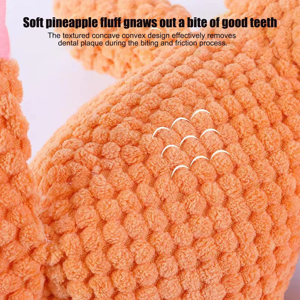 Plush Squeaky Dog Interactive Toys Bite Resistant Cute Stuffed Animal