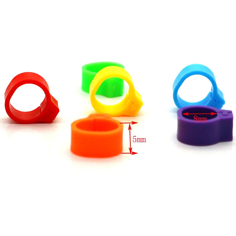 Pigeon Leg Poultry Dove Bird Chicks Duck Parrot Clip Rings Band Foot