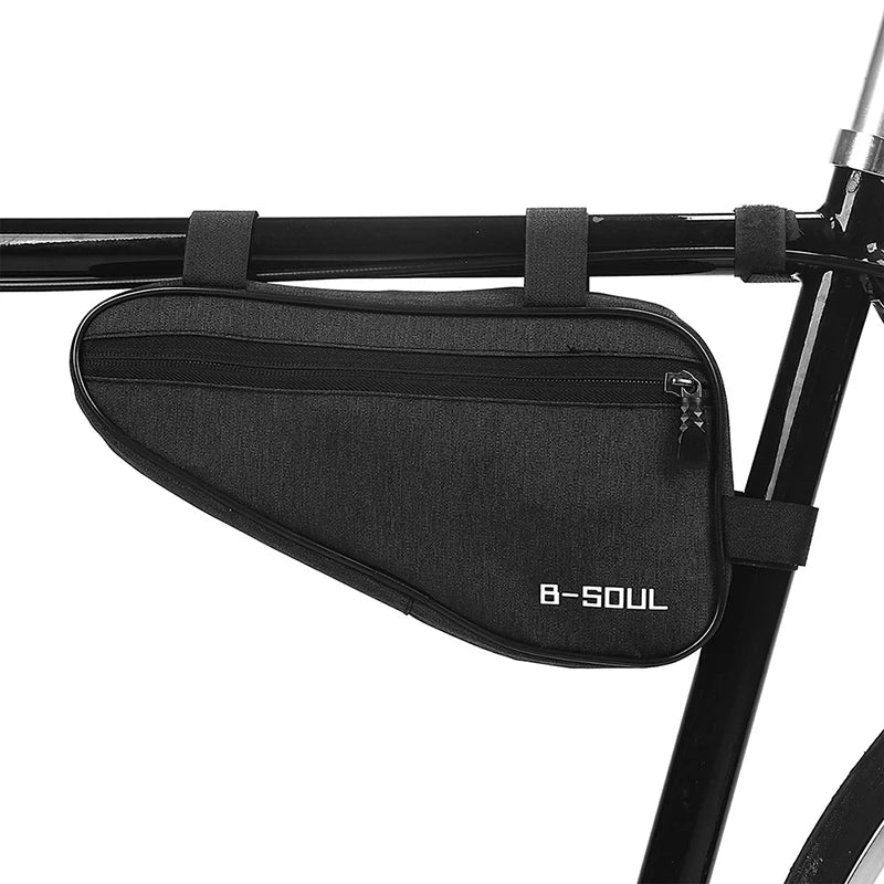 Bicycle Triangle Bag Portable Large Capacity Rainproof Cycling MTB