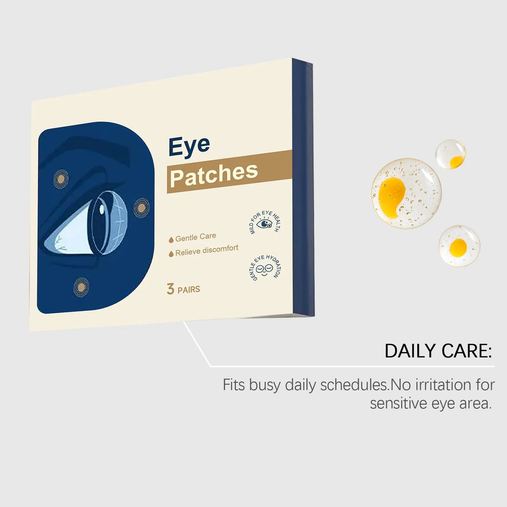 Mint Eye Soothing Cooling Patches – Herbal Eye Relief 6pcs Eye Soothing Patch Zpaxo
