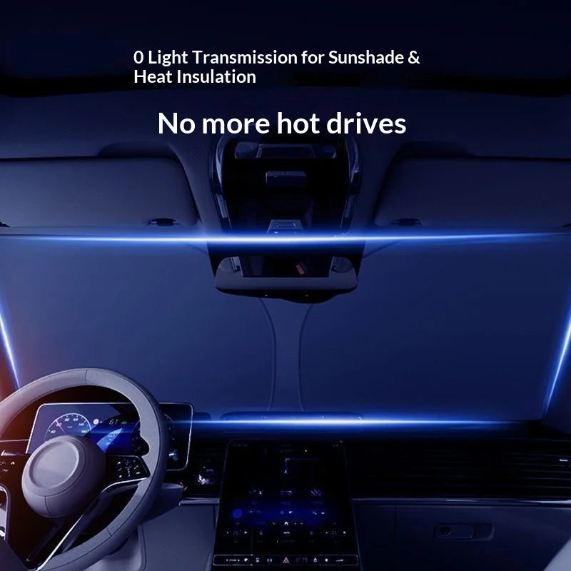 Car Windshield Sun Shade Cover Foldable Front Window Visor Blocks UV