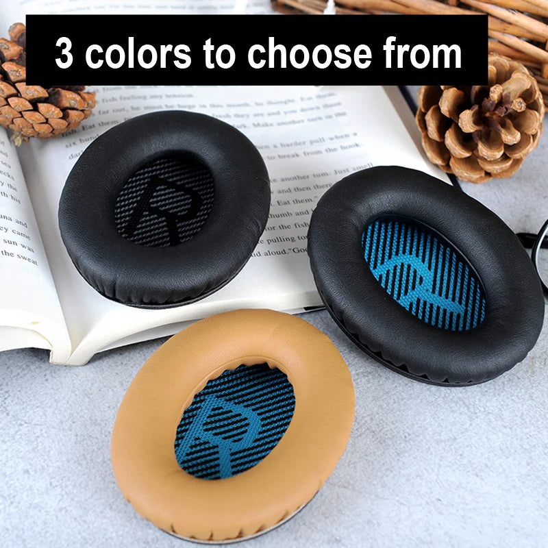 Replacement Earpads For Bose QC2/QC15/QC25/QC35 AE2/2W/2i Headphones Ear Pads Memory Foam Ear Cushions Accessories Repair Parts Zpaxo