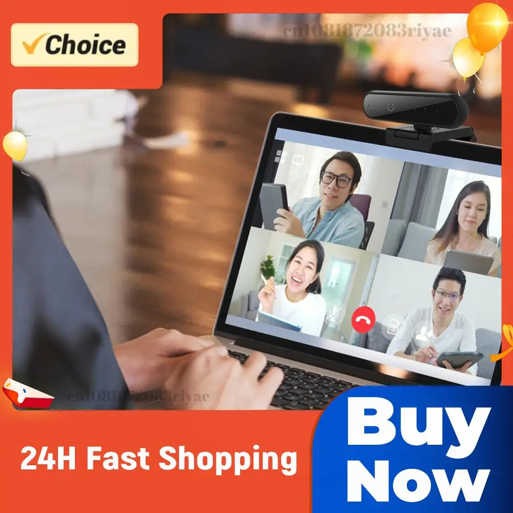 Facial Recognition Webcam 1MP 720P 2MP 1080P Windows Hello Computer