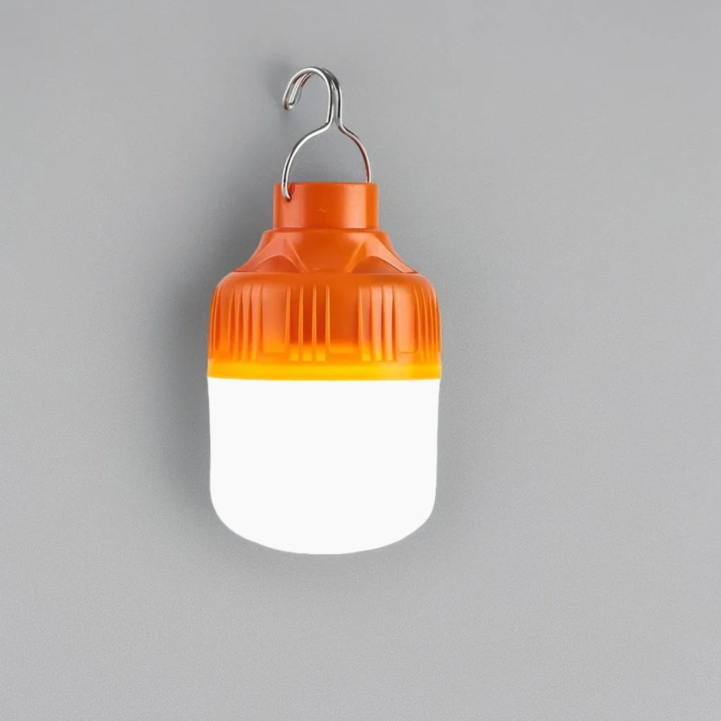 USB Rechargeable LED Hook Up Camping Lantern High Brightness Outdoor Portable Light Emergency Hook Up Fishing Night Light Hiking Zpaxo Orange Yes