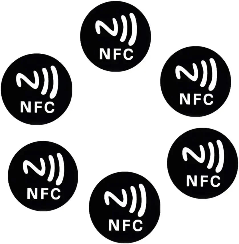 NFC Tags Ntag215 Stickers 13 56 MHZ Rewritable 215 Clear Sticker Zpaxo 40pcs NTAG215
