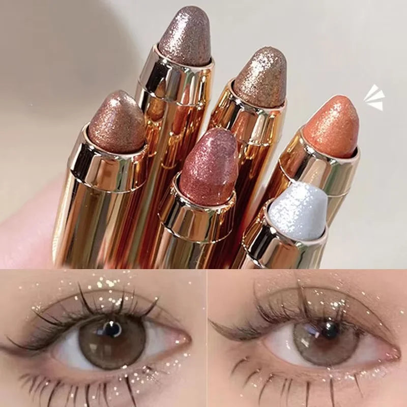 Six-color Light-colored Eyeliner Pen Silk Pearl Finish Dazzling Zpaxo