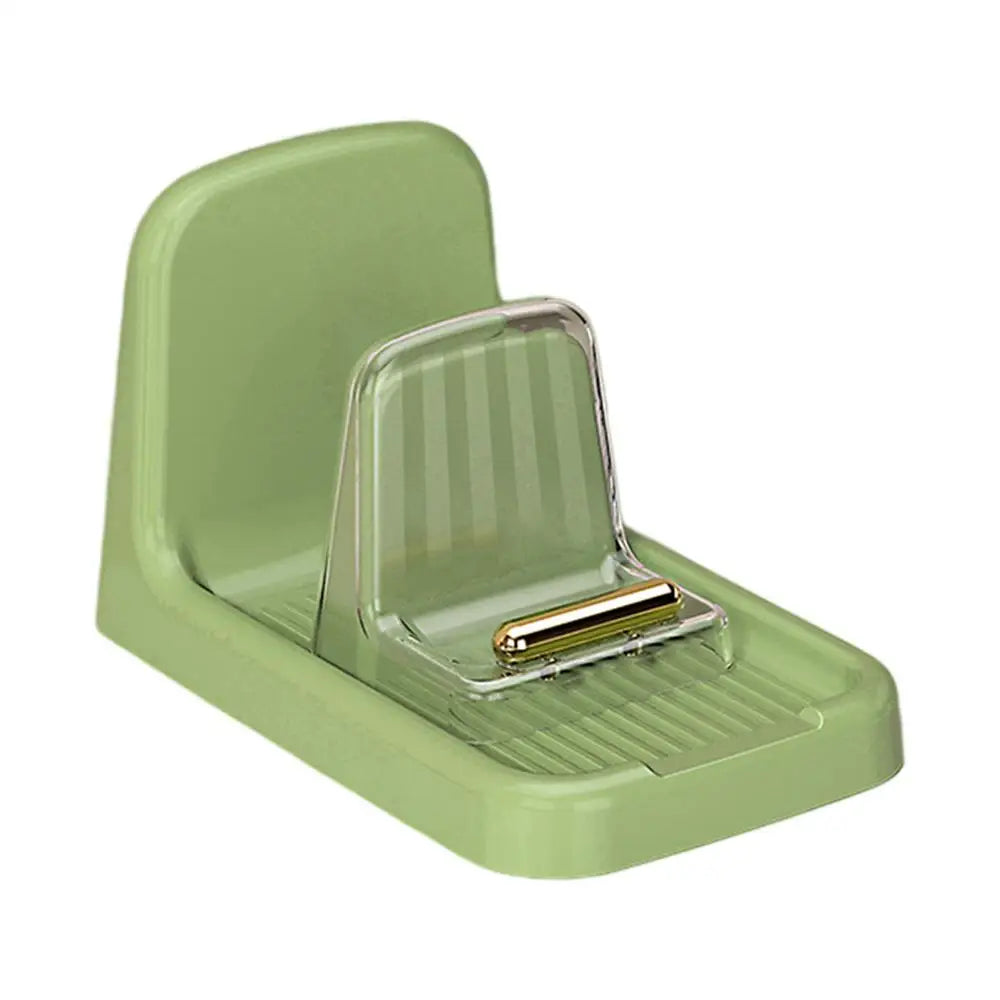 Pot Lid Holder Foldable Nonslip Portable Rack Stand Kitchen Storage Zpaxo China Mainland Green