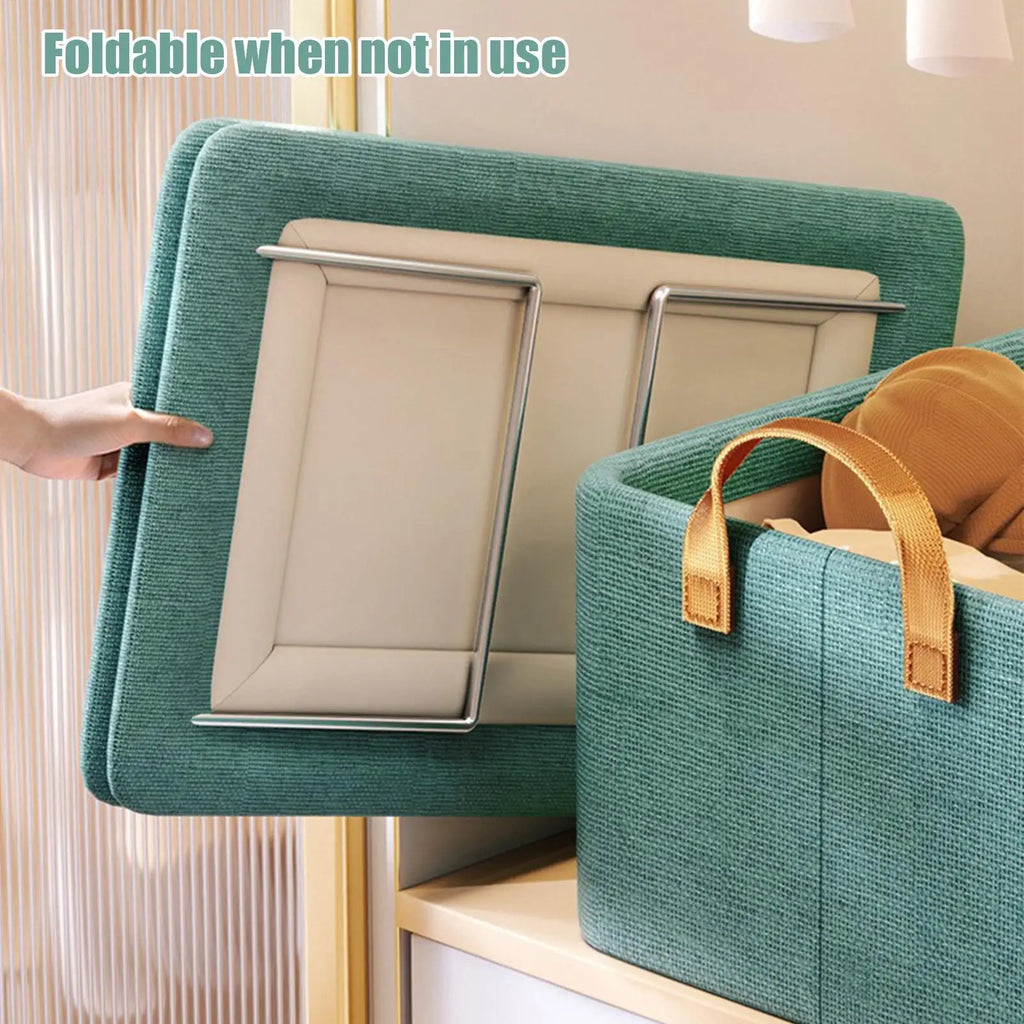 Under Bed Storage Clear Lid Fabric Underbed Bag Clothes Bins Handles