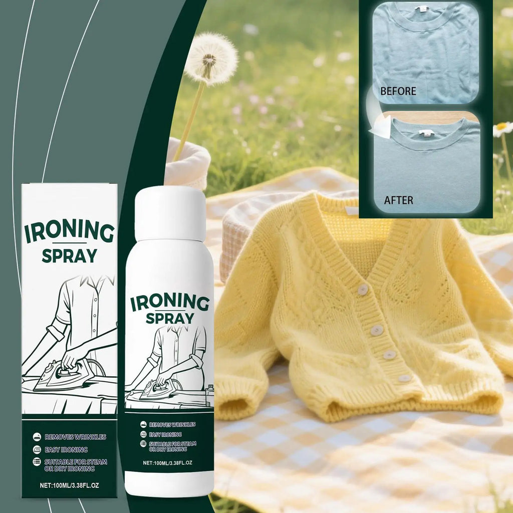 Spray Starch Ironing Clothes Anti Static Wrinkle Cotton Linen Silk