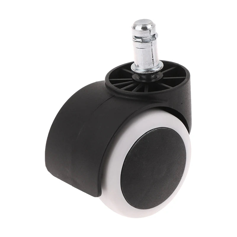 Casters Furniture Hardware Universal Swivel Caster Wheels Replacement Zpaxo White 1Pc