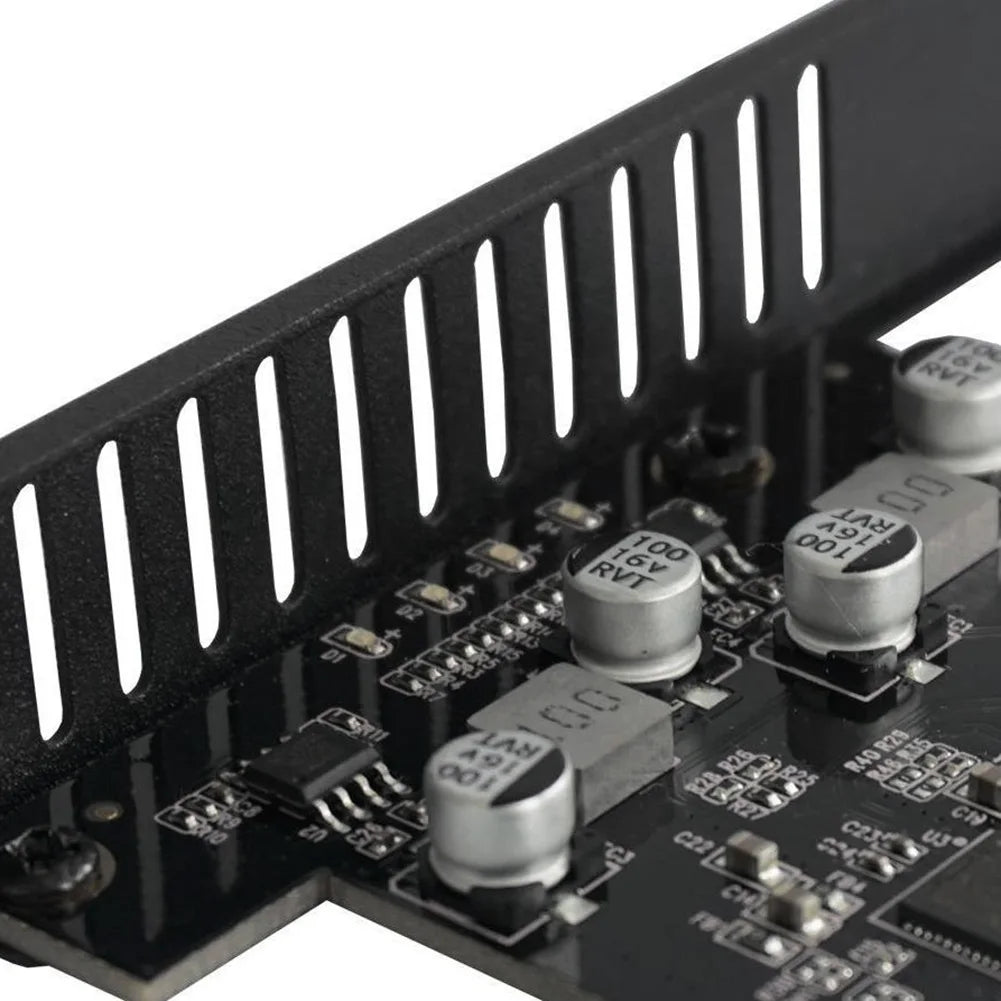 M.2 NVME Expansion Card M Key PCIE 3.0 X16 Adapter Board 4 Slot HDD Adapter Controller Supports Raid with Heatsink Zpaxo