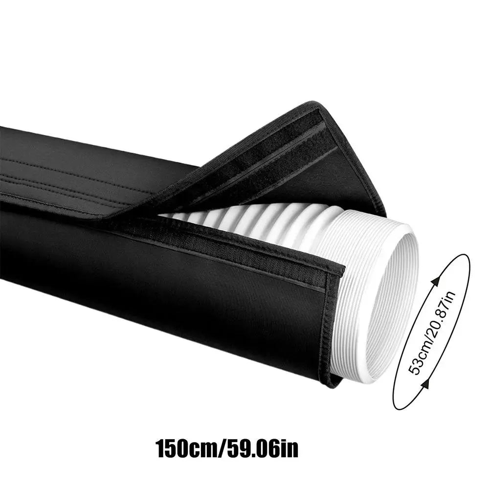 Universal Air Conditioner Hose Cover Dustproof AC Exhaust Sleeve Zpaxo A