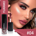 Matte Liquid Lipstick - Smooth Silky Long-Lasting Lip Gloss, Waterproof Transfer-Resistant Lip Makeup (Deep Rose Shade) Zpaxo 7104