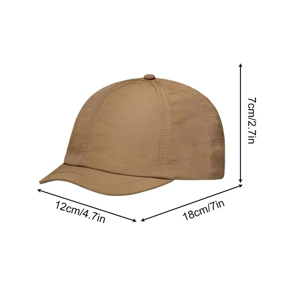 Unisex Quick-Dry Baseball Cap – Breathable Sun Protection Hat Baseball Cap Zpaxo Coffee