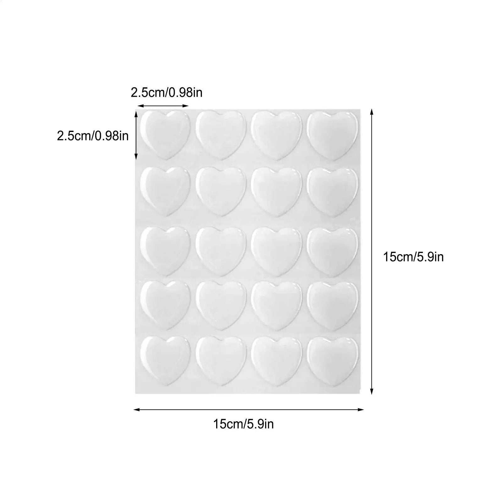 Sticky Gems 3D Convex Decorative Resin Clear Craft Stickers Sticky Gems For Home Office School Notebook Journal Phone Card Zpaxo