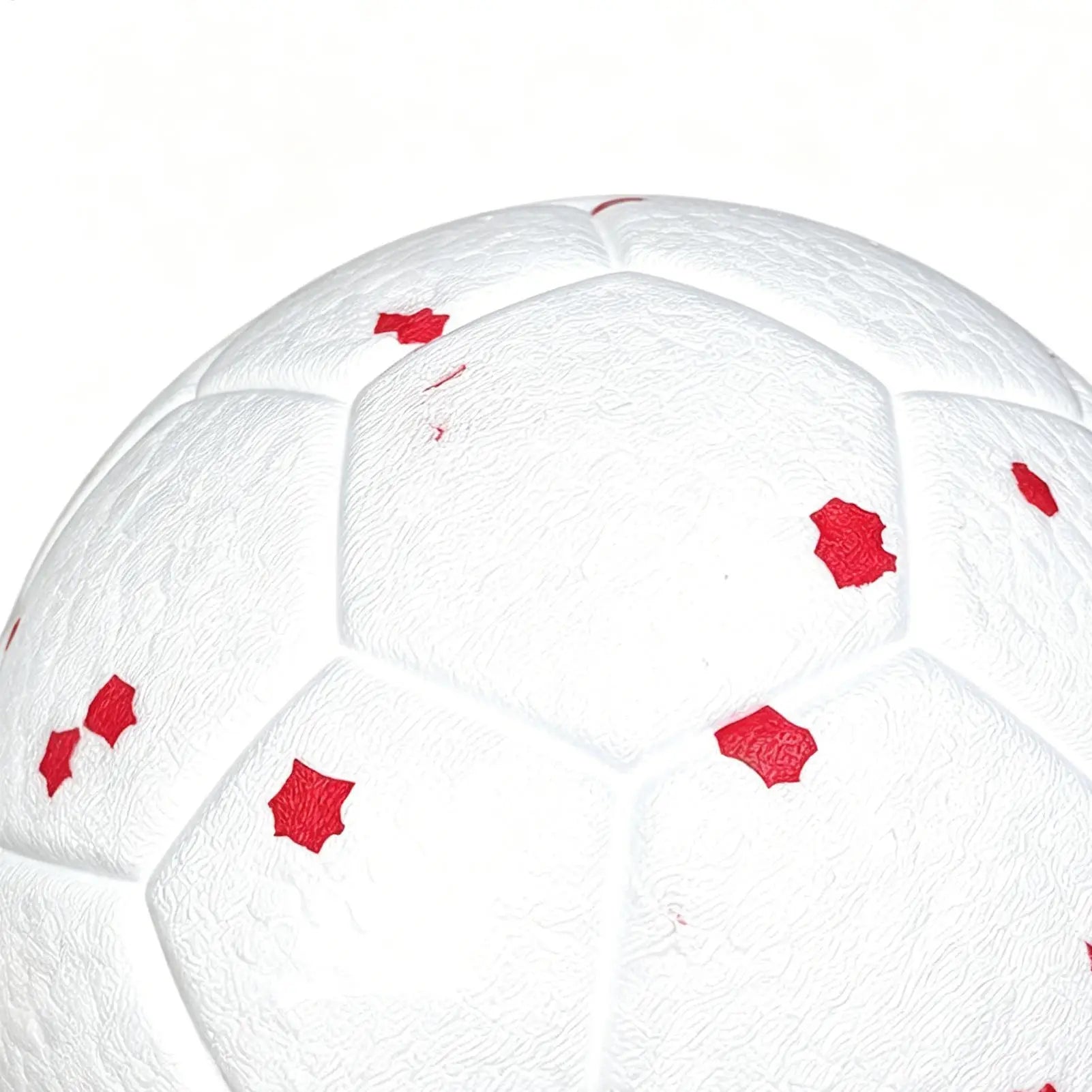 Pet Toy Dog Ball Elastic Interactive Teeth Cleaning Chewers Toy Soccer Ball For Living Room Balcony Yard Garden Camping Travel Zpaxo