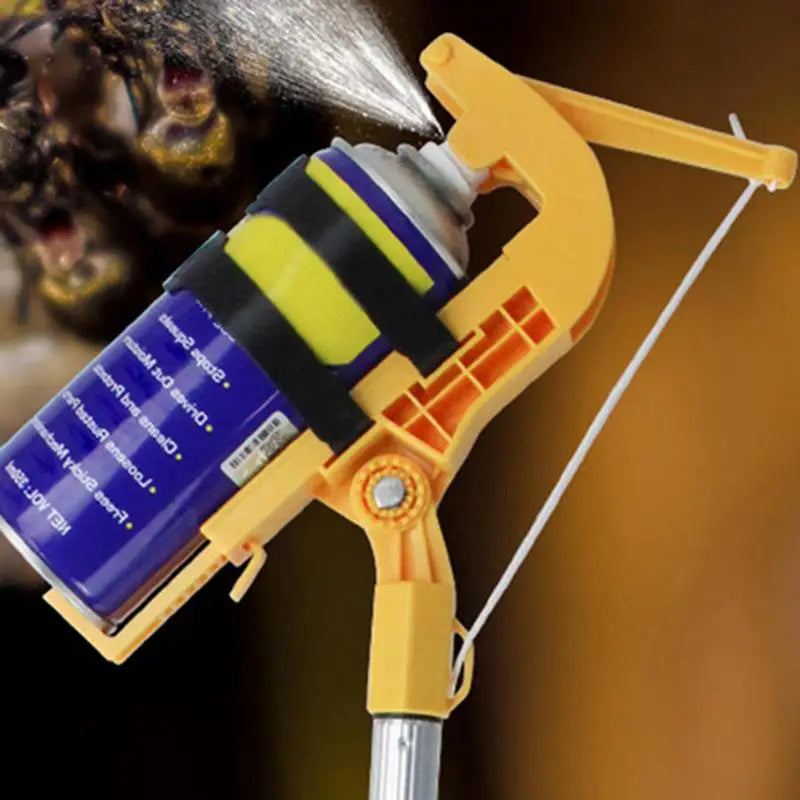Spray Can Extender Sprayer Extension Pole Adaptor Adjustable Angle Spray Extender Wasp Nest Aerosol Can Extension Sprayer Zpaxo