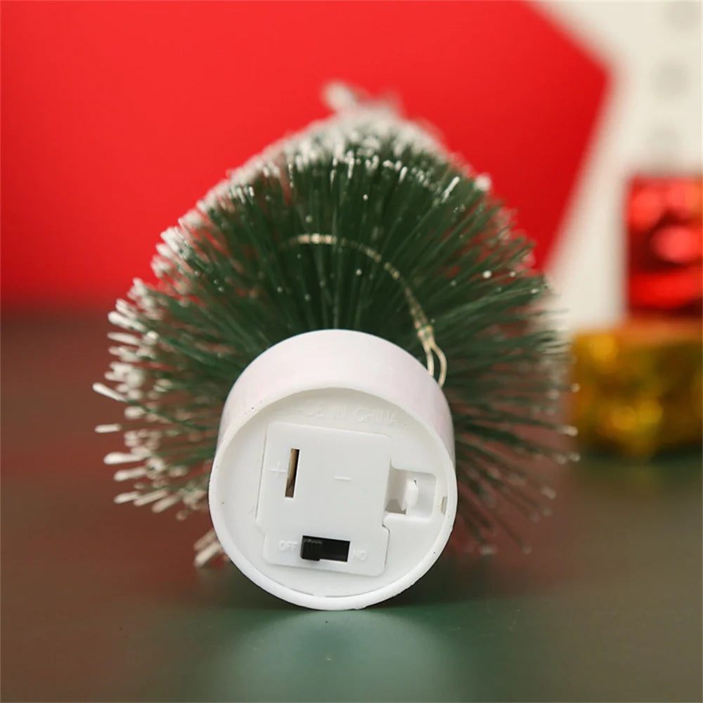 LED Multicolor Mini Christmas Tree Desk Decoration | Gift
