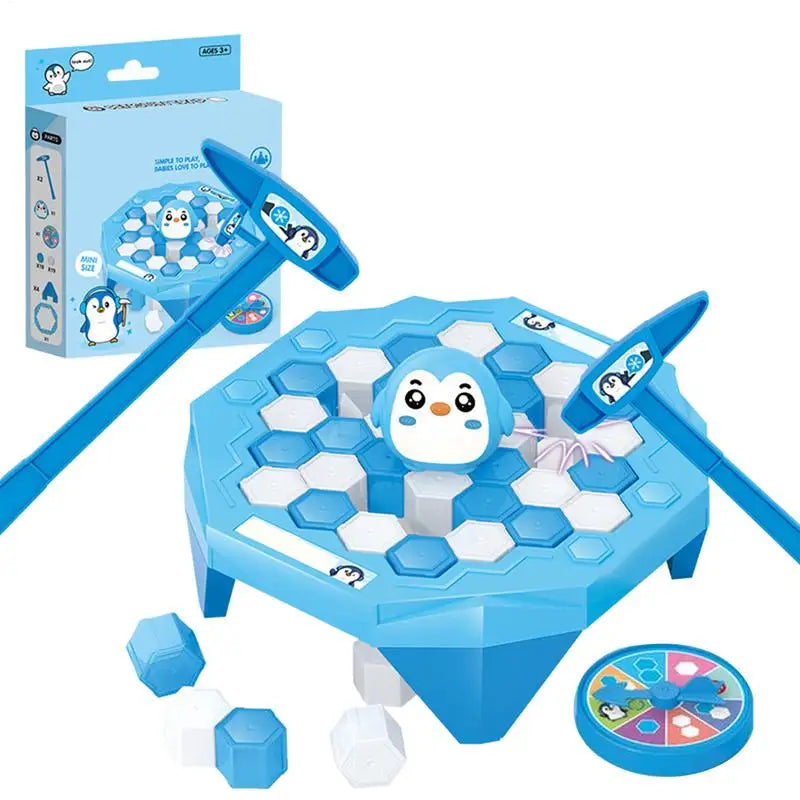 Penguin Ice-breaking Game ABS Hand-eye Coordination Puzzle Challenge
