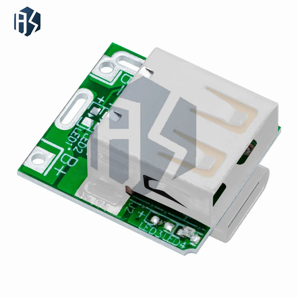 10PCS 5V Boost Module (134N3P): Lithium/LiPo Protection with LED Display – USB/Type-C Compatible for DIY Charger Projects Zpaxo
