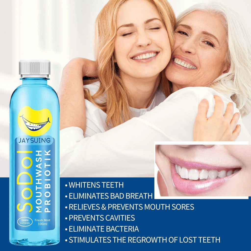 Mint Mouthwash for Fresh Breath, Gum Health & Deep Clean Oral Care Mouthwash Zpaxo