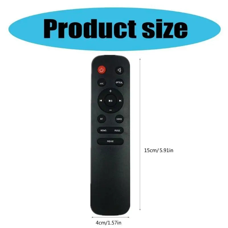652F Remote Control Cinema Auditory SB120 SB140 Home Theaters Zpaxo