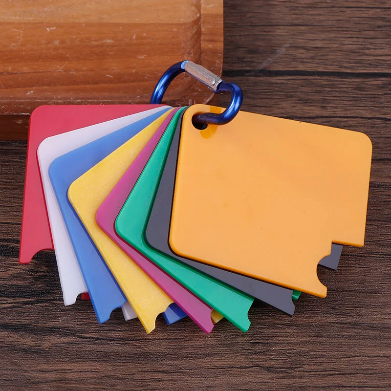 8-Piece Plastic Auto Body Sealant Scraper Set for Car Doors