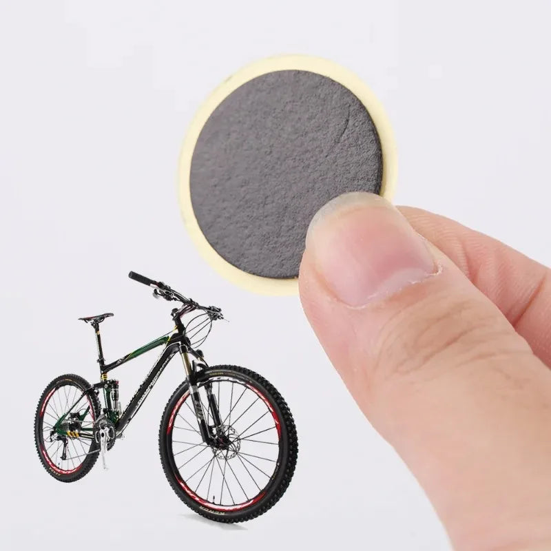 Glue-Free Bicycle Tire Patch Kit – 10/20/30 Pcs | Quick Fix