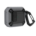 Switch Cover for Airpods Pro 1st 2nd Case TPU PC Protective Cover for AirPods 3 Case Earphones Accessories Carbon Fiber Pattern Zpaxo Gray Black For Airpods 1 or 2
