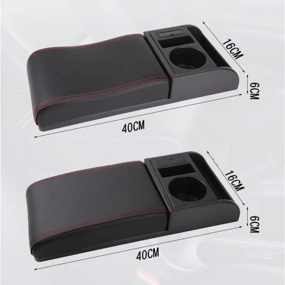 Cup Holder Armrest Heightening Cushion Large Capacity Easy Install Zpaxo